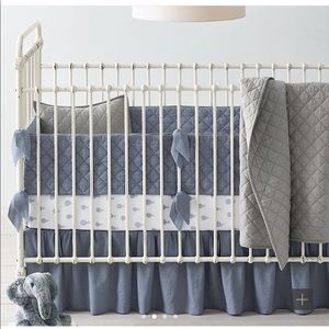RH Baby & Kids crib skirt